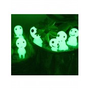 Glow-in-the-dark Garden Gnome Statues Set