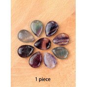 Teardrop Natural Stone Pendant For Diy Jewelry