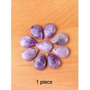 Teardrop Natural Stone Pendant For Diy Jewelry