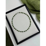 Vintage Chinese Style Resin Jade Necklace