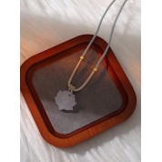 Elegant Adjustable Jade Pendant Necklace