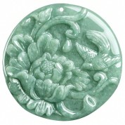 Natural Jade Pendant For Happiness And Luck