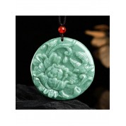 Natural Jade Pendant For Happiness And Luck