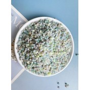 Versatile 4mm Rice Shaped Jade Beads