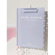 Transparent A4 Clipboard With Jade Folder