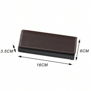 Retro Leather Glasses Case For All Genders