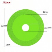 Ultra Thin Diamond Glass Cutting Disc