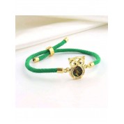 Fashionable Australian Jade Owl Bracelet