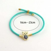 Fashionable Australian Jade Owl Bracelet