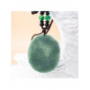 Personalized Green Jade Tiger Pendant Necklace