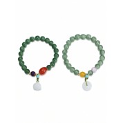 Elegant Handmade Crystal Jade Bracelets