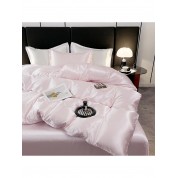 Elegant Jade Ice Silk Bedding Set