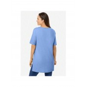 Versatile Plus Size Boatneck Tunic