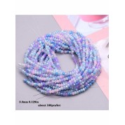 Versatile Multicolor Faceted Crystal Glass Beads