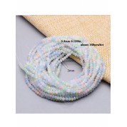 Versatile Multicolor Faceted Crystal Glass Beads