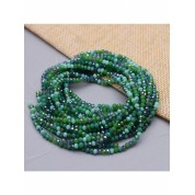 Versatile Multicolor Faceted Crystal Glass Beads