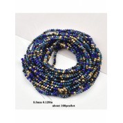 Versatile Multicolor Faceted Crystal Glass Beads