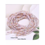 Versatile Multicolor Faceted Crystal Glass Beads