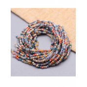 Versatile Multicolor Faceted Crystal Glass Beads