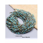 Versatile Multicolor Faceted Crystal Glass Beads