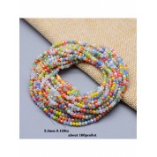 Versatile Multicolor Faceted Crystal Glass Beads