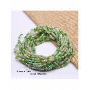 Versatile Multicolor Faceted Crystal Glass Beads