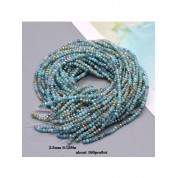 Versatile Multicolor Faceted Crystal Glass Beads