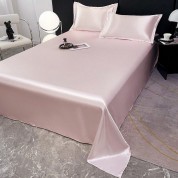 Elegant Jade Ice Silk Bedding Set