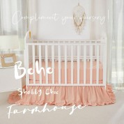 Gender Neutral Boho Baby Crib Bedding Set