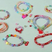 Versatile 8mm Gradient Glass Beads Set