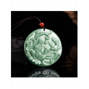 Natural Jade Pendant For Happiness And Luck