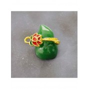 Exquisite Imitation Jade Gourd Pendants