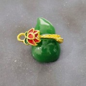 Exquisite Imitation Jade Gourd Pendants