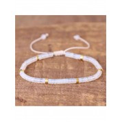 Minimalist Natural Stone Bead Bracelet