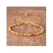 Minimalist Natural Stone Bead Bracelet