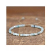 Minimalist Natural Stone Bead Bracelet