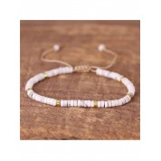 Minimalist Natural Stone Bead Bracelet