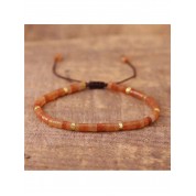 Minimalist Natural Stone Bead Bracelet