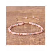 Minimalist Natural Stone Bead Bracelet