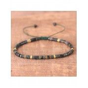 Minimalist Natural Stone Bead Bracelet