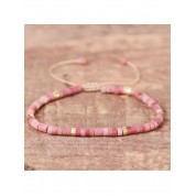 Minimalist Natural Stone Bead Bracelet