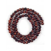 Red Series Natural Stone Beads For Diy Jewelry