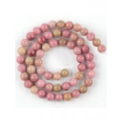 Red Series Natural Stone Beads For Diy Jewelry