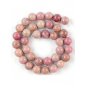 Red Series Natural Stone Beads For Diy Jewelry