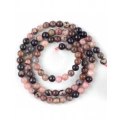 Red Series Natural Stone Beads For Diy Jewelry