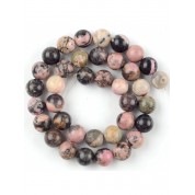 Red Series Natural Stone Beads For Diy Jewelry