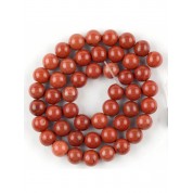 Red Series Natural Stone Beads For Diy Jewelry