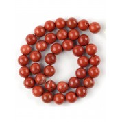 Red Series Natural Stone Beads For Diy Jewelry