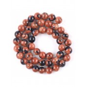 Red Series Natural Stone Beads For Diy Jewelry