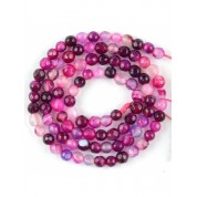 Red Series Natural Stone Beads For Diy Jewelry